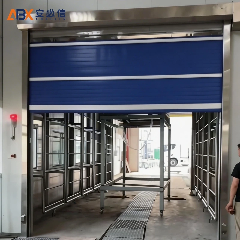 张掖市软帘快速门